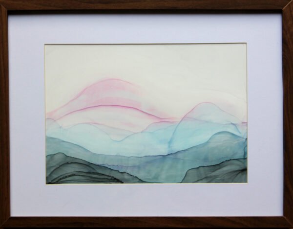 paisaje en pasteles